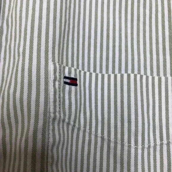 Tommy Hilfiger Dress Shirt Striped Size Large - Picture 5 of 16